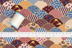 Japanese Fabric Traditional Series - 24 C - 50cm