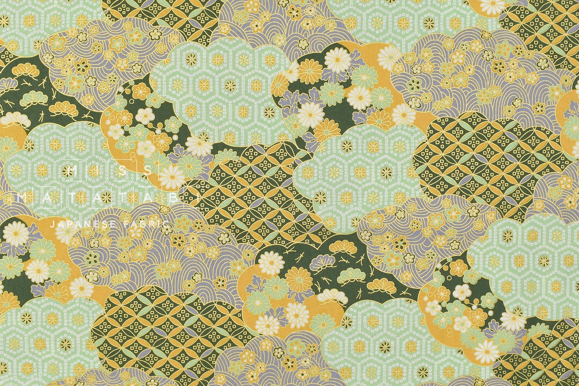 Japanese Fabric Traditional Series - 15 C - 50cm