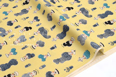 Japanese Fabric Kokka Scarlett - B - 50cm