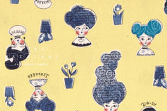 Japanese Fabric Kokka Scarlett - B - 50cm