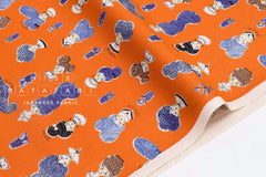 Japanese Fabric Kokka Scarlett - C - 50cm