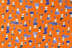 Japanese Fabric Kokka Scarlett - C - 50cm