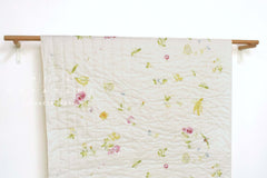 Nani Iro Kokka Japanese Fabric New Morning I Quilted Double Gauze - A - 50cm
