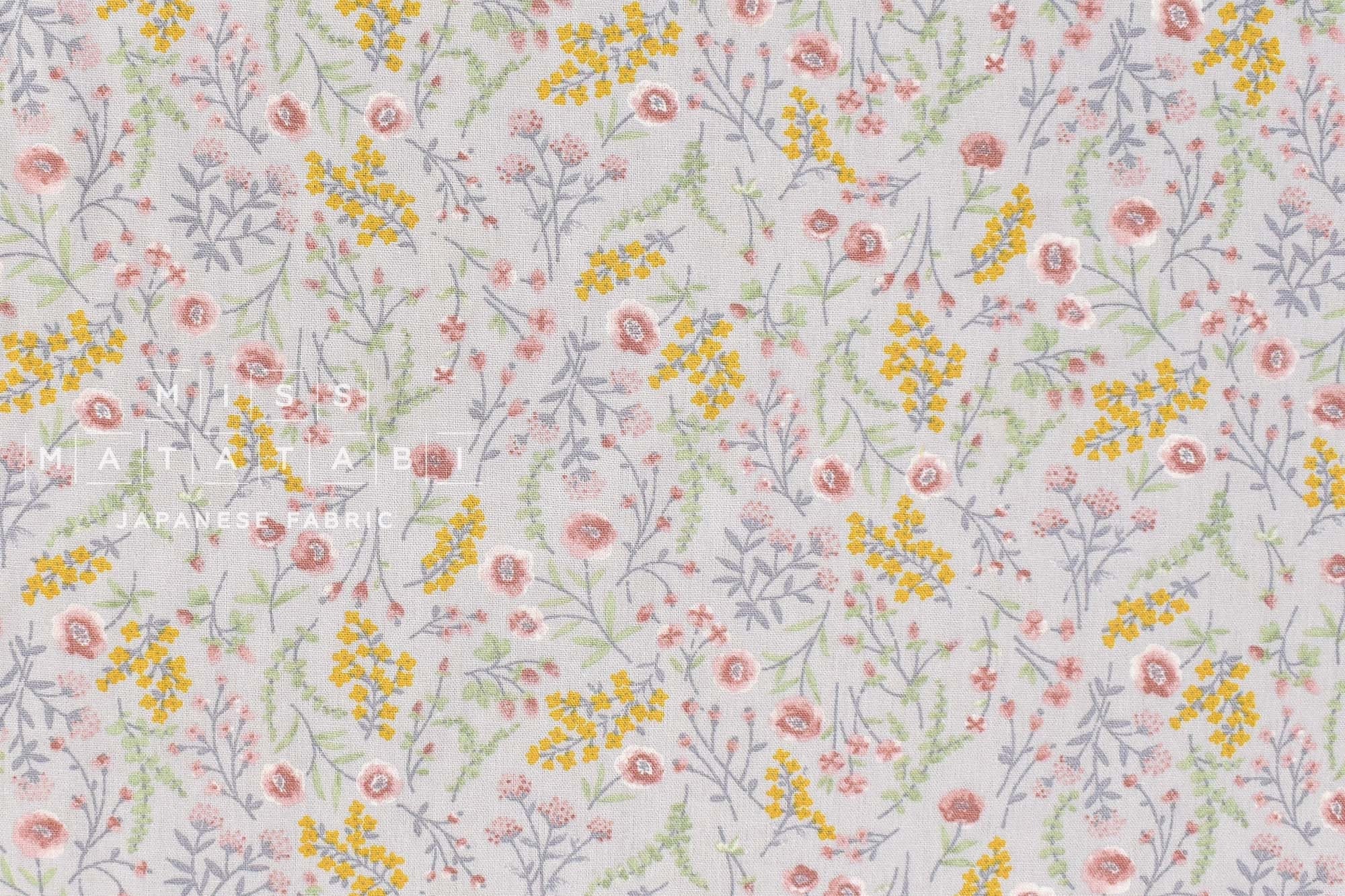 Japanese Fabric Wild Flora - B2 - 50cm
