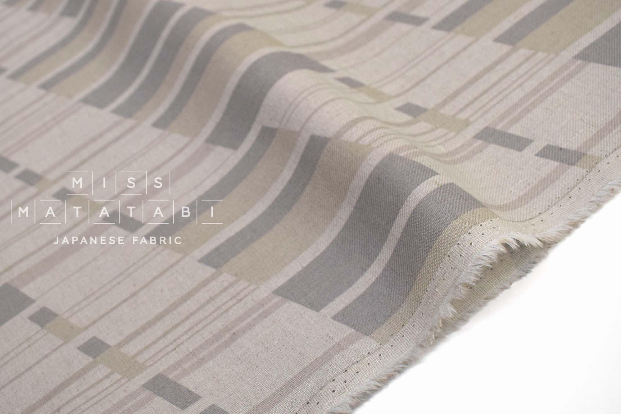 Japanese Fabric Kokka Floors - E - 50cm