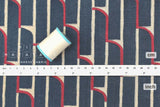 Japanese Fabric Deco Linen Blend - D - 50cm