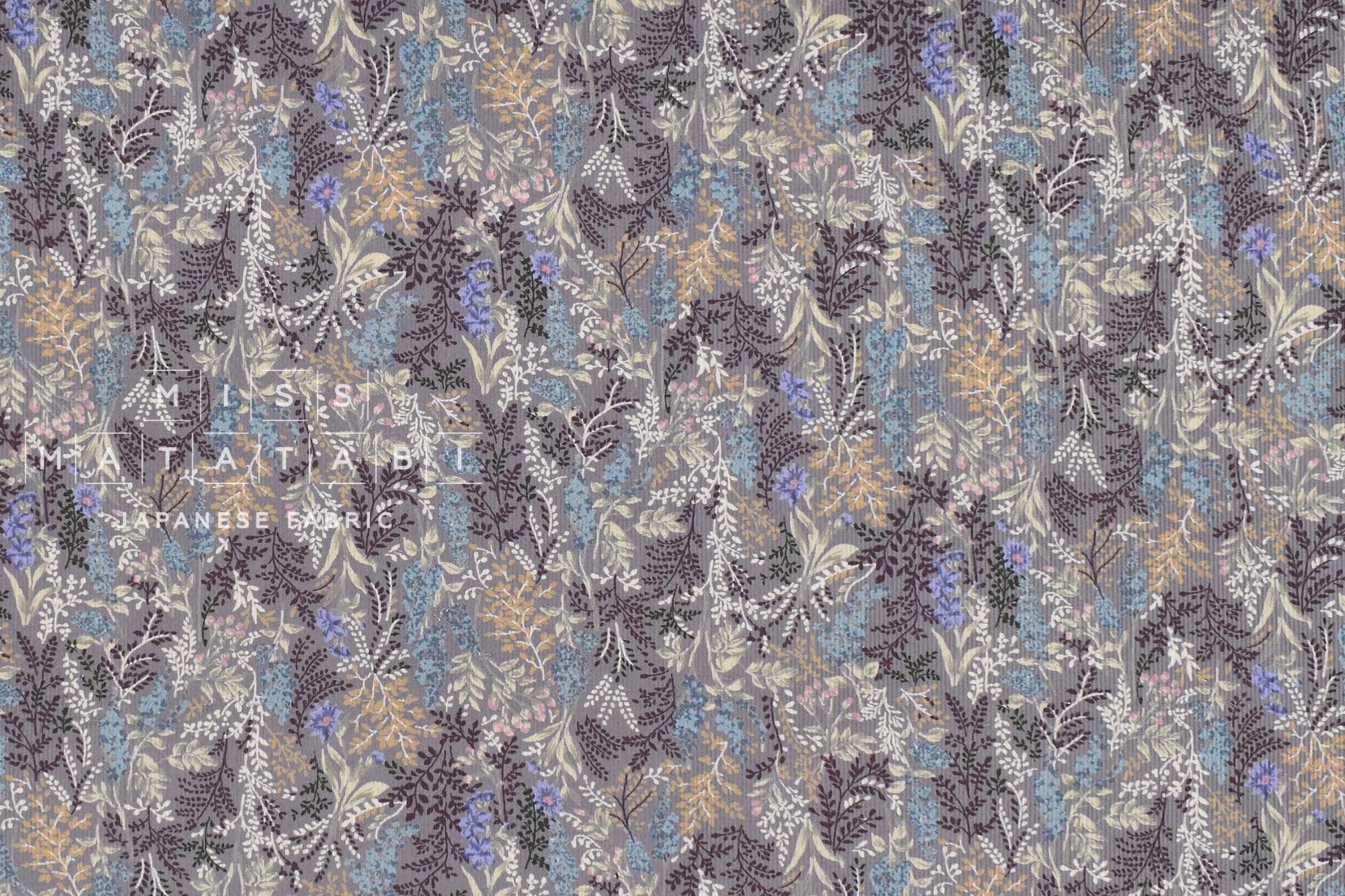 Japanese Fabric Corduroy Seeds - B - 50cm