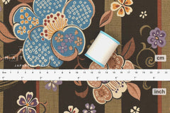 Japanese Fabric Shima Tsumugi - C - 50cm