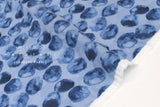 Japanese Fabric Spots Plisse Lawn - D - 50cm