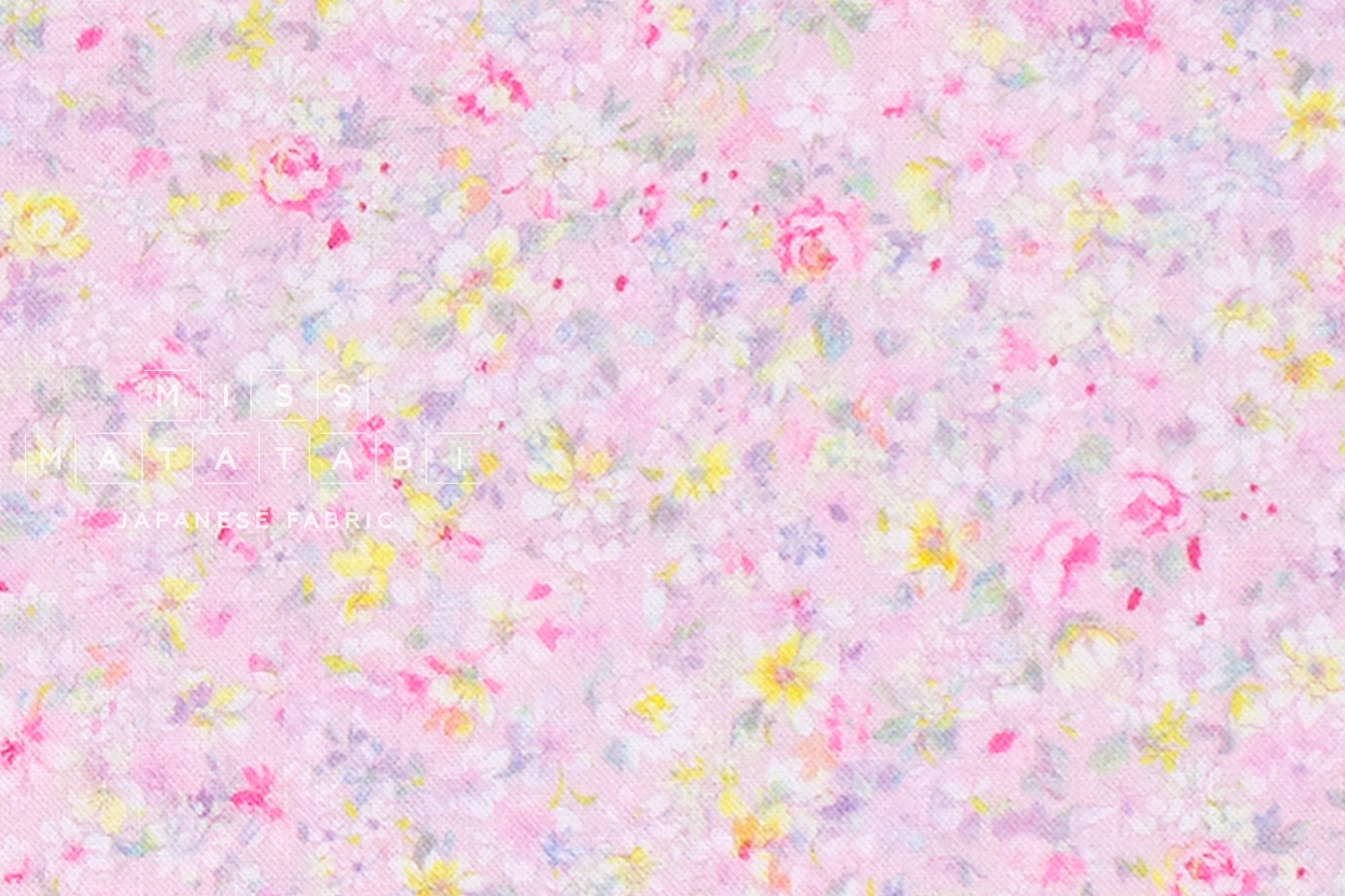 Japanese Fabric Norah Floral - A - 50cm