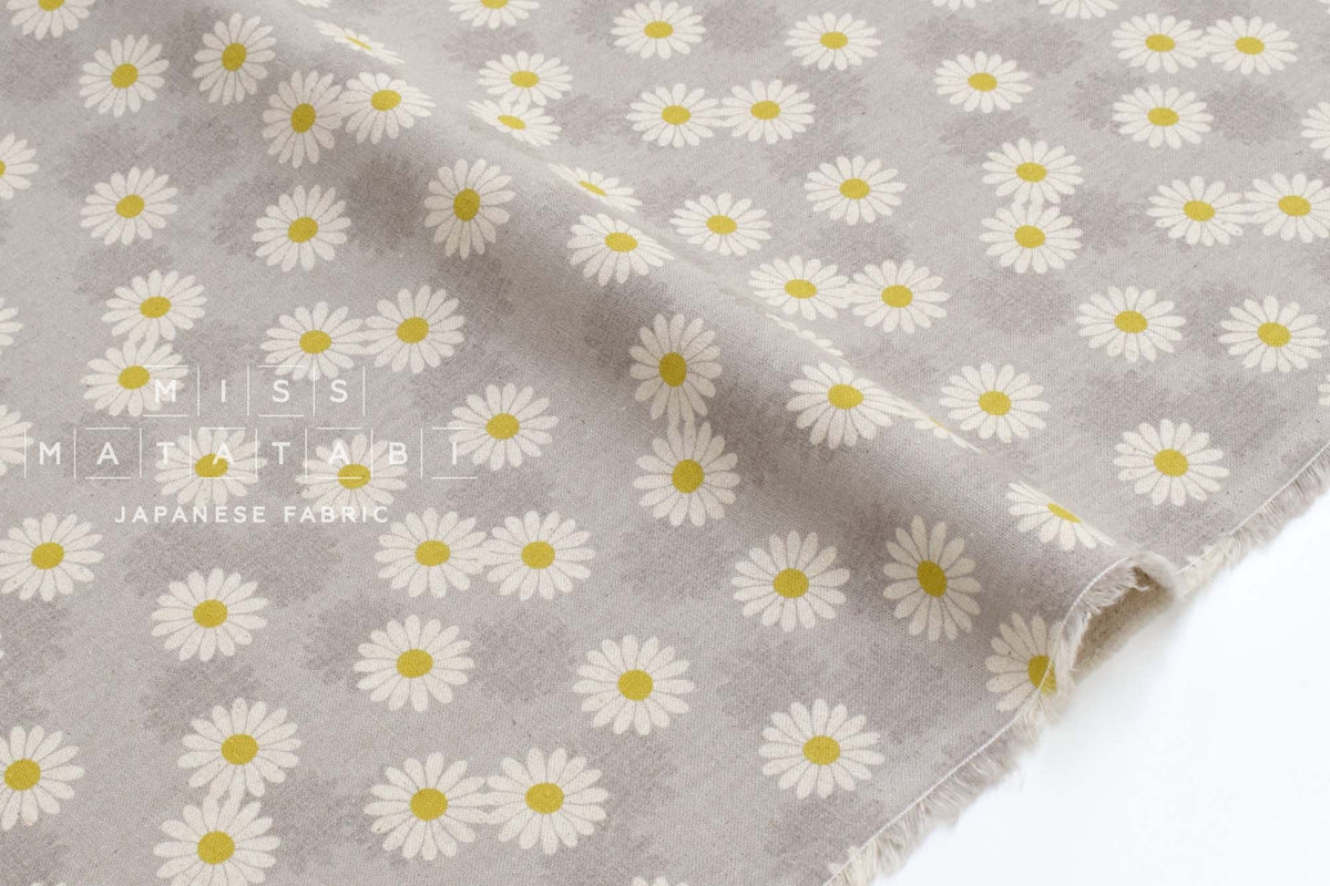 Japanese Fabric Daisies - D - 50cm