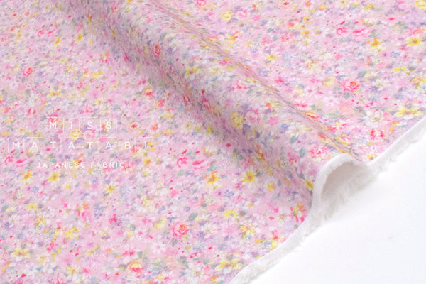 Japanese Fabric Norah Floral - A - 50cm
