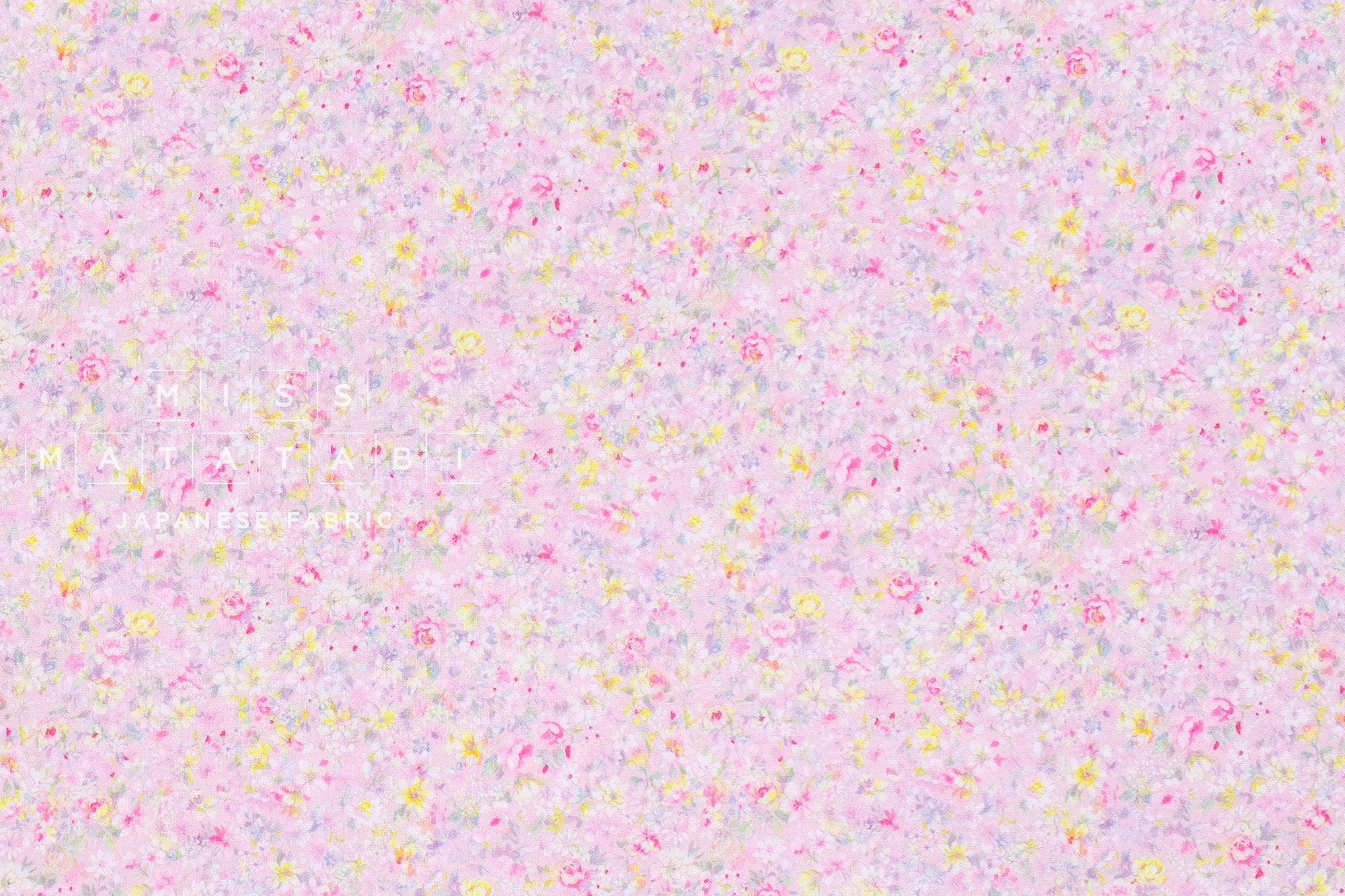 Japanese Fabric Norah Floral - A - 50cm