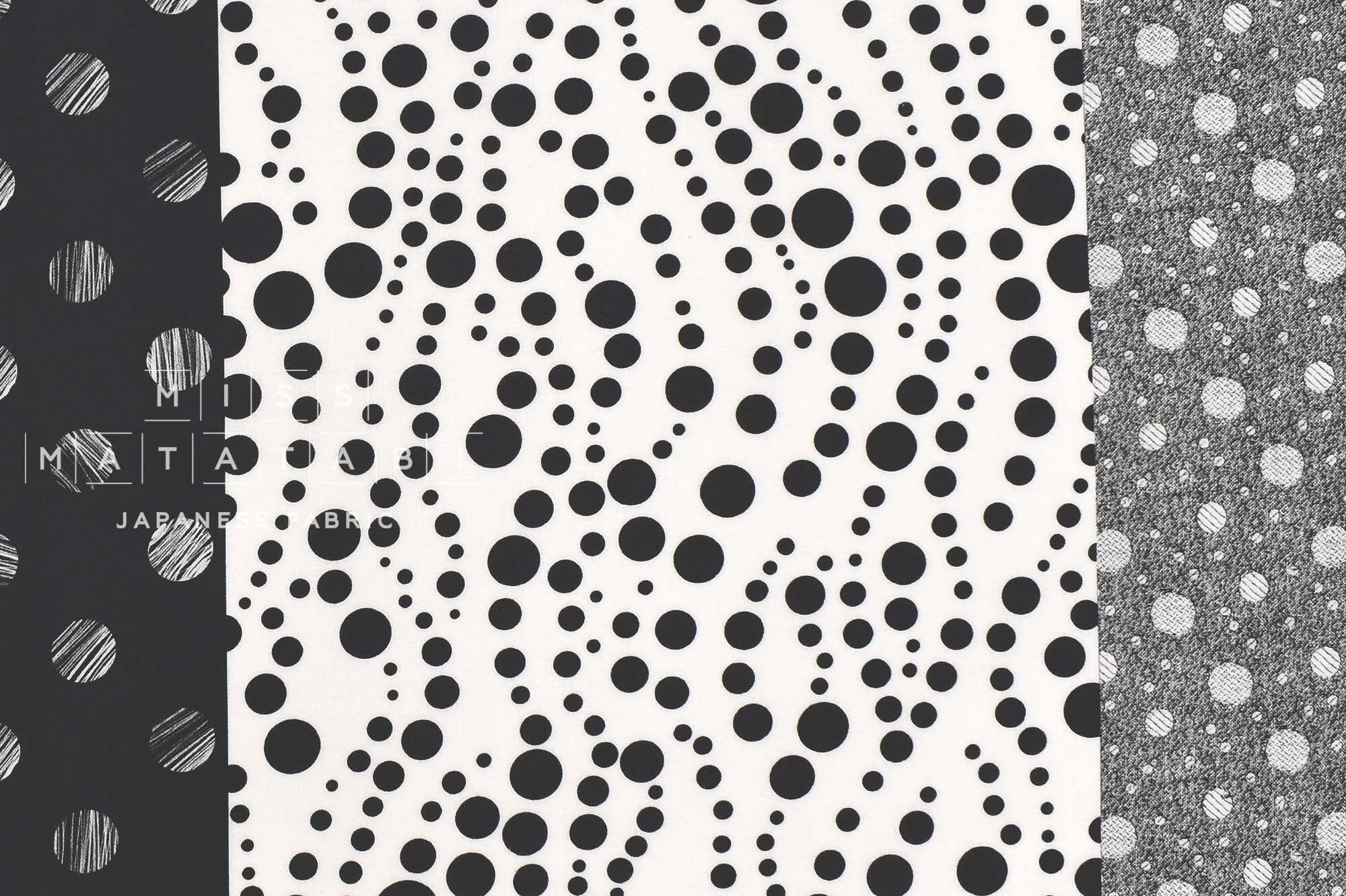 Japanese Fabric Blender Dots - E - 50cm