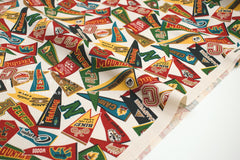 Japanese Fabric Vintage Pennants - A - 50cm