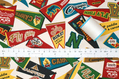 Japanese Fabric Vintage Pennants - A - 50cm