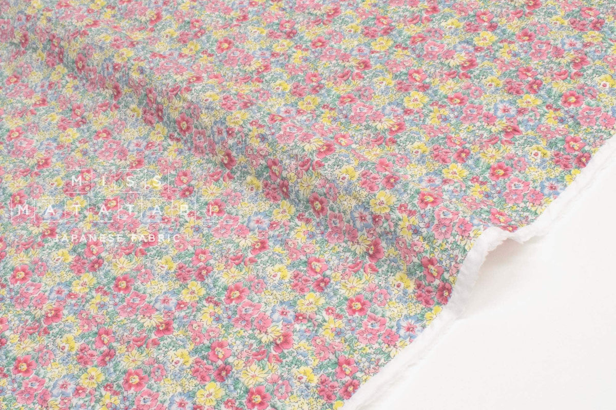 Japanese Fabric Mai Seersucker Lawn - B - 50cm