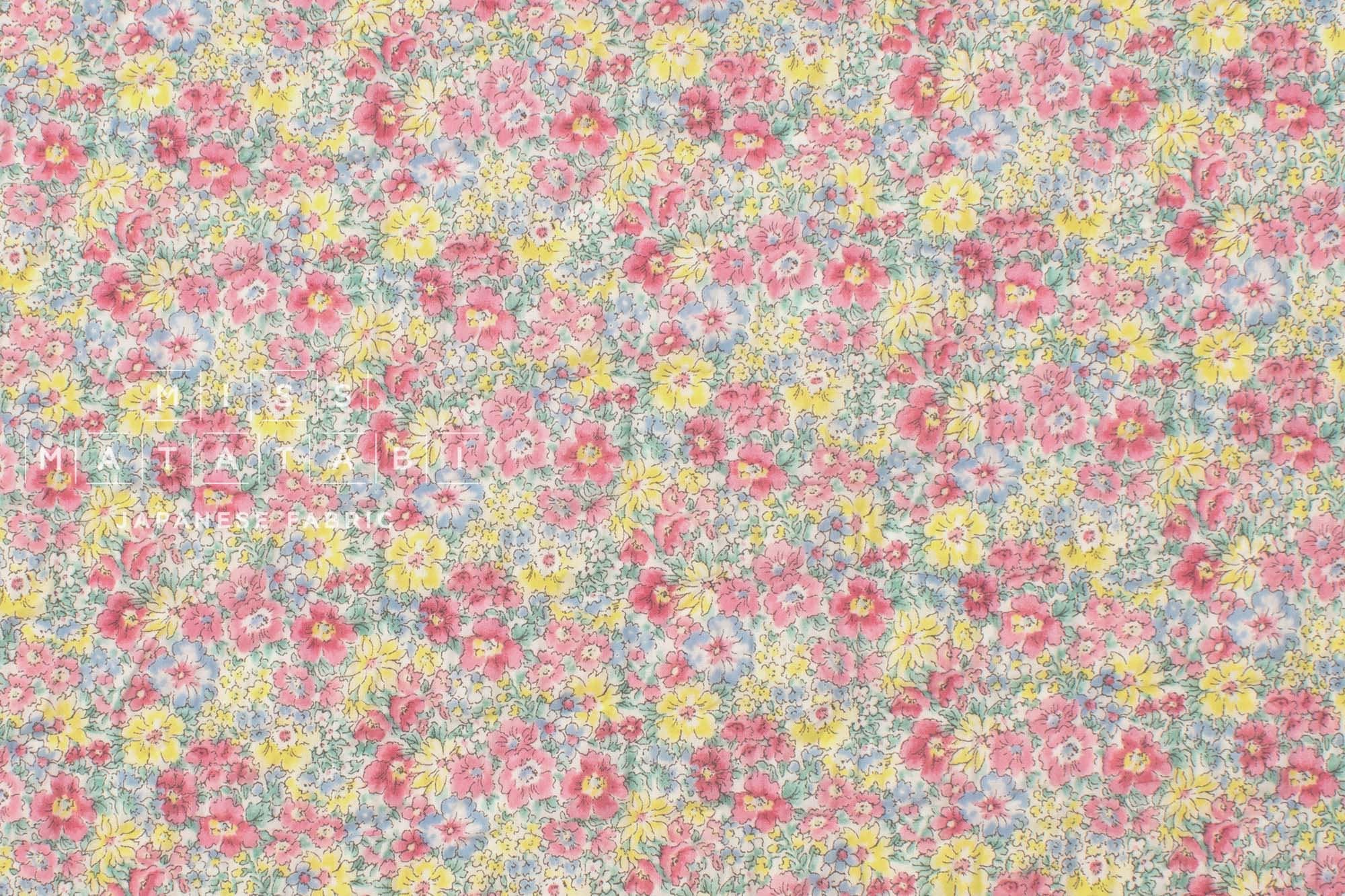 Japanese Fabric Mai Seersucker Lawn - B - 50cm