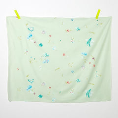 Nani Iro Kokka Japanese Fabric New Morning I Silk blend - E - 50cm