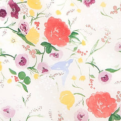 Nani Iro Kokka Japanese Fabric rakuen Silk blend - A - 50cm