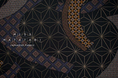 Japanese Fabric Asanoha Tsumugi - A - 50cm