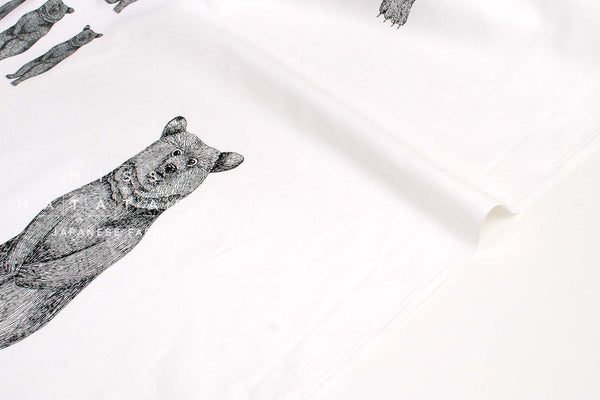Japanese Fabric Bear Panel - B1 - 64cm