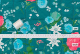 Nani Iro Kokka Japanese Fabric Rakuen Quilted Silk Blend - D - 50cm