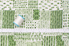 Japanese Fabric Kokka Indigo Modern - B - 50cm
