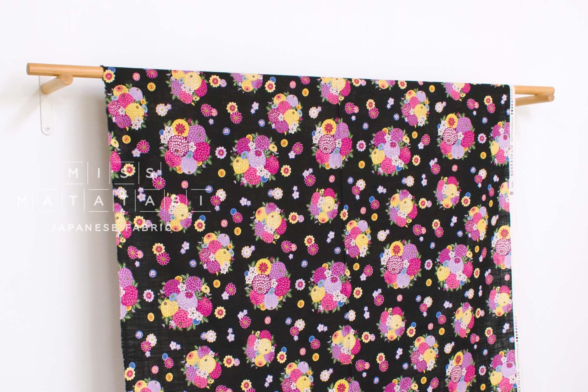 Japanese Fabric Kokka Miyabi II - D - 50cm