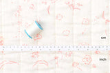 Nani Iro Kokka Japanese Fabric Gift Quilted Double Gauze - E - 50cm
