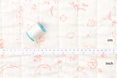 Nani Iro Kokka Japanese Fabric Gift Quilted Double Gauze - E - 50cm