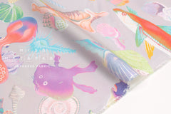 Japanese Fabric Octopus's Garden II - 50cm
