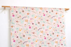 Japanese Fabric Pressed Flower Collage - 50cm