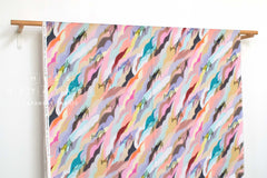Japanese Fabric Sunset Clouds and Creature - 50cm