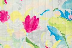 Nani Iro Kokka Japanese Fabric As It Is Quilted Double Gauze - A - 50cm