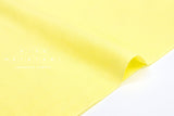 Japanese Fabric - Kobayashi solid double gauze - bright yellow - 50cm