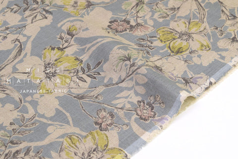 Japanese Fabric 100% Linen Ainsley - C -  50cm
