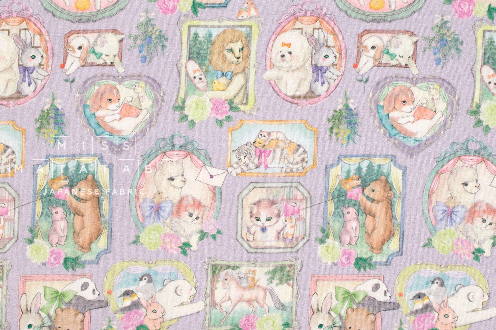 Japanese Fabric Cherish - B - 50cm