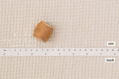 Japanese Fabric Shokunin Collection Yarn-Dyed Sun-Dried Waffle -  50cm