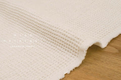 Japanese Fabric Shokunin Collection Yarn-Dyed Sun-Dried Waffle -  50cm