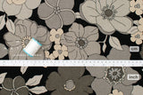 Japanese Fabric Mattina Di Vacanza Charlotte Floral - A - 50cm