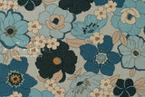 Japanese Fabric Mattina Di Vacanza Charlotte Floral - F - 50cm