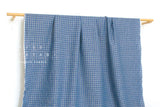 Japanese Fabric 100% Linen Plaid - 4 -  50cm
