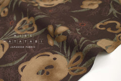 Japanese Fabric Abstract Floral - C - 50cm