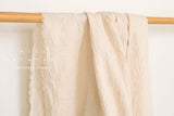Japanese Fabric Shokunin Collection Sun-Dried Embroidered Cotton Batiste Carmella - cream -  50cm
