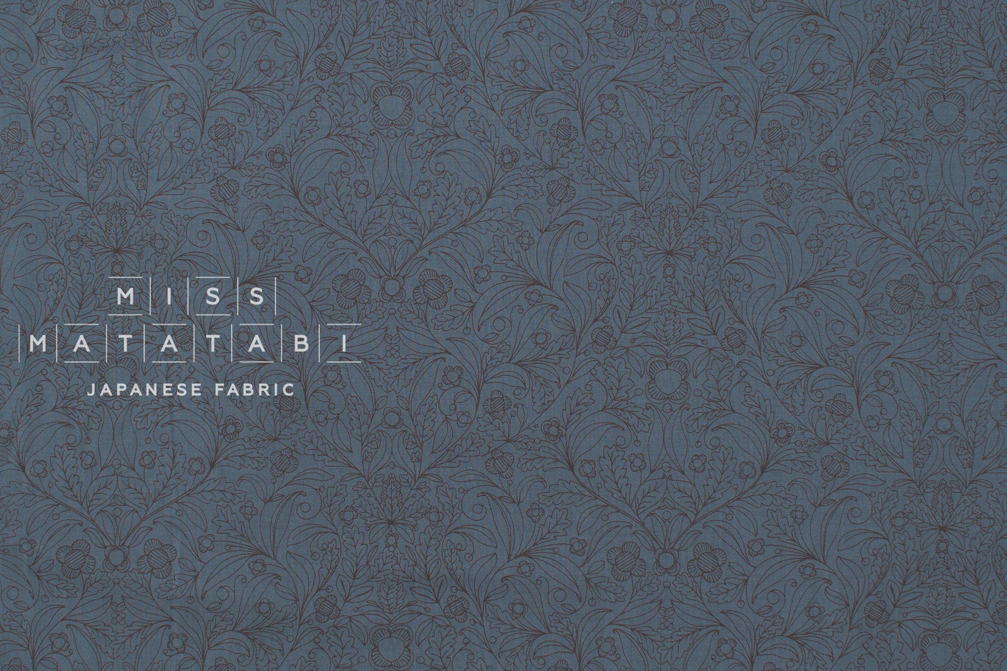 Japanese Fabric Stencil Floral - D - 50cm
