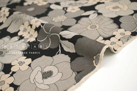 Japanese Fabric Mattina Di Vacanza Charlotte Floral - A - 50cm