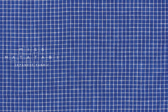 Japanese Fabric 100% Linen Windowpane - 5 -  50cm