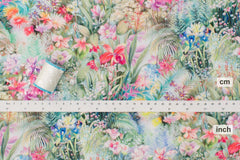 Japanese Fabric Wild Summer Garden - 50cm