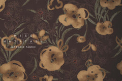 Japanese Fabric Abstract Floral - C - 50cm
